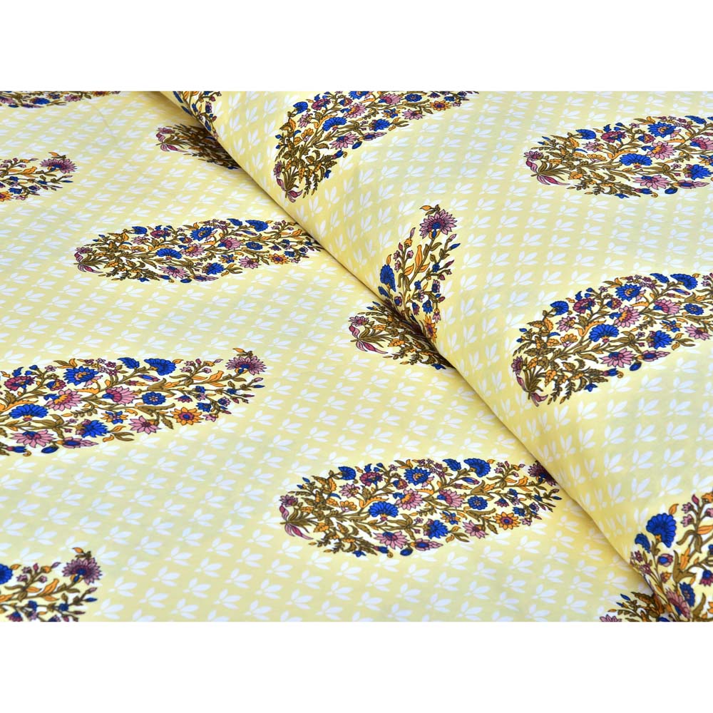 1 PC Comforter Yellow Amber - Polycotton