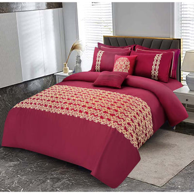 8 PCs Comforter Set Palachi - Cotton Sateen