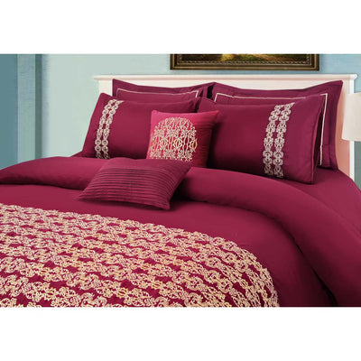 8 PCs Comforter Set Palachi - Cotton Sateen